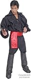 Adult High Seas Bandit Pirate Costume (Sz:Std)