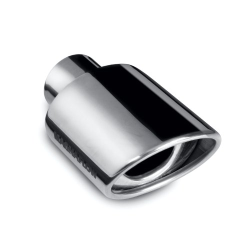 Magnaflow 35158 Stainless Steel Rolled-Oval-Angle Cut Double Wall Exhaust Tip On Sale