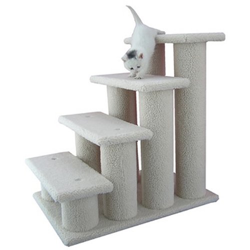 Armarkat Pet Steps, 4-steps, B4001, Ivory