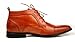 Ferro Aldo Mens Fashion Ankle Boots Shoes Lace Cap Toe Style in Italy Brown