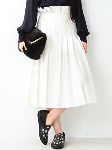 (レイビームス)Ray BEAMS RBS / バック サテン プリーツ スカート 63270220747