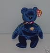 Ty Beanie Babies - 1998 Clubby the Bear (Retired)