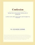 Confession (Webster's English Thesaurus Edition)