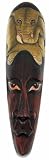 African Jungle Elephant Mask Wall Hanging Africa Decor