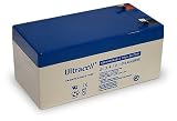 Wentronic Blei-Akku (Ultracell) 12 V, 3,4 Ah (Faston 187-4,8mm )