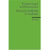 Erl�uterungen und Dokumente zu Friedrich H�lderlin: 10 Gedichte