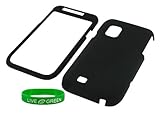 Black Rubberized Hard Case for Samsung Fascinate (Galaxy S) i500 Phone, Ver ....