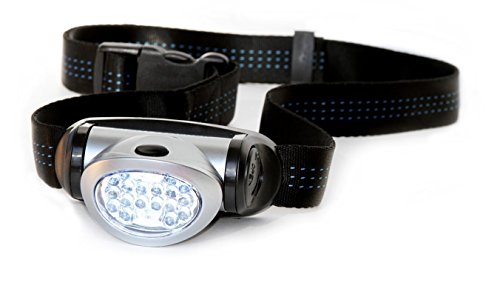 LightWalker® Adjustable Belt with Bright Light for Visibility and Safety When Running Dog Walking Camping and Emergencies. The Only Belt with an 18 LED Lamp. Comfortable Alternative to Headlamps and Flashlights, Waterproof in the Rain, 4 Modes
