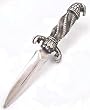 German Eagle Talon Dagger Sword Pewter Pendant Necklace