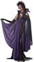 Female Vampire Costume includes Dress with Collar, Cape and Vinyl Stake