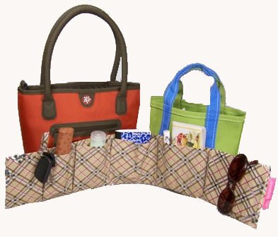 Purseket Purse Organizer Nu Plaid - Medium