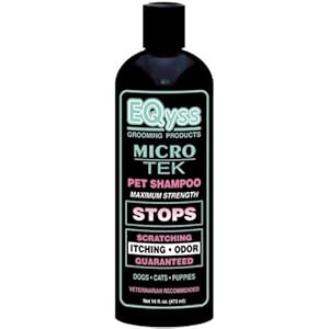 EQyss Micro-Tek Medicated Pet Shampoo, 16-Ounce