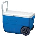 Coleman Wheeled Cooler - Blue (50 qt.)