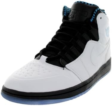 Nike Mens Air Jordan 1 Retro 94 Basketball Shoes White/Powder Blue/Black 631733-106 Size 9.5