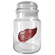 Detroit Red Wings NHL 31oz Glass Candy Jar