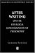 After Writing: On the Liturgical Cosummation of Philosophy (Challenges in Contemporary Theology)