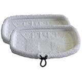 Bissell Steam Mop Microfiber Pad Replacement, 2-Pack, 3255