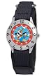 Disney Kids' Mickey Mouse & Friends Time Teacher Black Velcro Watch #D007S500