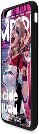 iPhone 6S Case,Suicide Squad TPU bumper [Attached Dust Cap] [Liquid Skin]