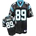 Steve Smith Jersey: Reebok Black Replica #89 Carolina Panthers Jersey - XX-Large