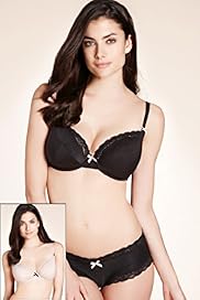 2 Pack Limited Collection Spotted Non Padded DD Bras