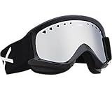 Anon Helix Men's Snowboard Goggles - Black Frame - Silver Mirror Lens