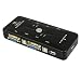 4-Port USB 2.0 KVM Switch Mouse Keyboard Video KVM Switch Box