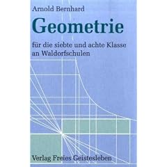 Geometrie für die siebte und achte Klasse an Waldorfschulen (Gebundene Ausgabe)