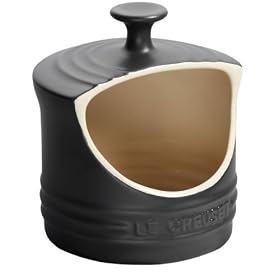 Le Creuset Stoneware 0.3 Litre Salt Pig, Granite