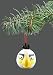 Angry Birds Licensed Ornament - White Bird - Great for Holiday Christmas Tree Stocking Stuffer Figurine Party Decor or Gift Favors