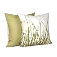 Grass Throw Pillow - Summer