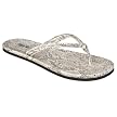 Women's Mossimo&reg; Lorelai Faux-Snake Flip Flops - White