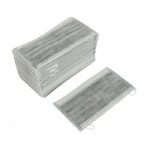 Amico Disposable Bamboo Charcoal Anti-dust Respirator Face Mask 50 Pcs On Sale