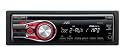 JVC KD-R321 Car CD Receiver with MP3 Stereo, Front Aux - Red Illumination