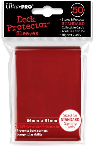 Ultra Pro 82672 - Protector Lava Red (50) Preisvergleich