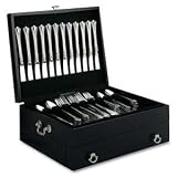 Eureka Bristol 44BK Deep Black Silverware / Flatware Chest by Reed & Barton