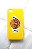 Sports Team iPhone 4 Plastic Hard Back Case Cover for iPhone 4g Lakers Case