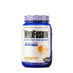 Gaspari Nutrition Myofusion Elite Diet Supplements, Peanut Butter Cookie Dough, 2 Pound