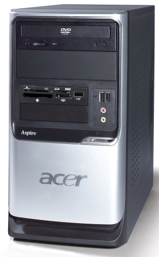 Acer Aspire T180 Desktop (AMD Sempron 3500+, 160GB HDD, Windows Vista Home Premium)
