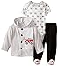 Rene Rofe Baby Baby-Boys Newborn Velour Hooded Jacket and Pant Set