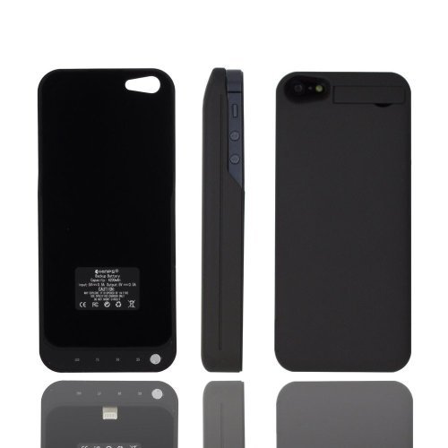 For Apple Iphone 5 4200mah External Rechargeable Spare Backup Extended Battery Charger Pack Case Cover-for iPhone 5 & 5s