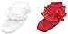 Jefferies Socks Baby Girls' Frilly Lace Socks 2 Pair Pack