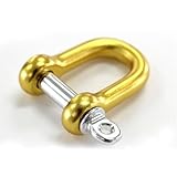 カラーアルミシャクル　６ｍｍ イエロー【3個セット】