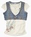 Hannah Montana Girls Glitter Dust Screenprint Tee
