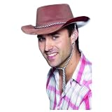 Cowboy Hat - Brown Flock