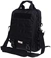 Seibertron waterproof Molle Tactical 14"(inch) Laptop Sling BAG Backpack Black