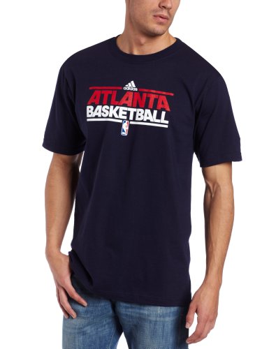 NBA Atlanta Hawks Practice Short Sleeve Tee (Navy, XX-Large)
