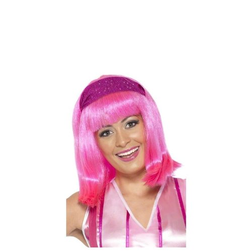 Lazy Town Stephanie Wig, Adult, with Headband
