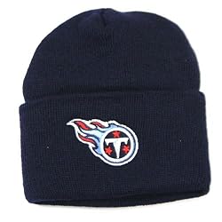 Tennessee Titans Classic Cuffed Knit Hat (Navy)