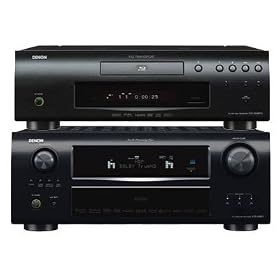 Denon AVR-2809CI Home Theater Receiver and DVD-2500BTCI Blu-ray Disc Bundle
